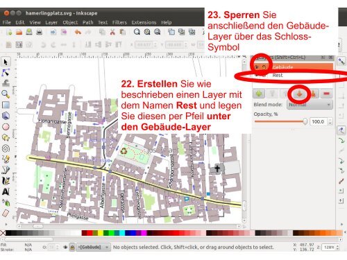 Digitale Karten erstellen mit Open Source Software - Stadtkreation