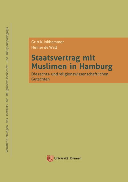 Staatsvertrag mit Muslimen in Hamburg - E-LIB - Universität Bremen