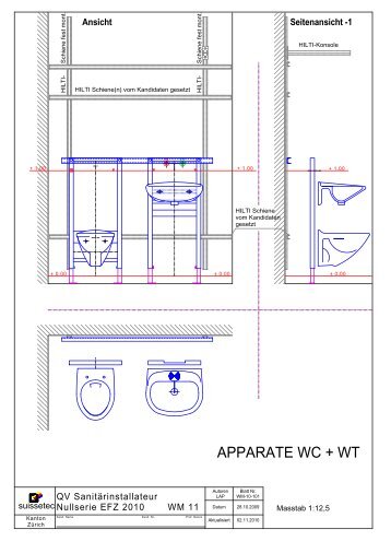 APPARATE WC + WT - SSHL