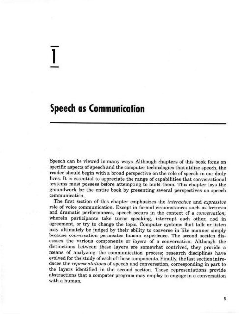 MAS.632 Conversational Computer Systems - MIT OpenCourseWare