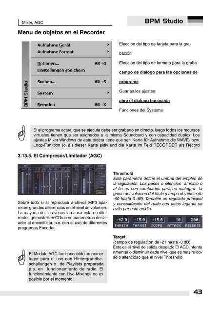 Manual - BPM Studio - BPM Studio - BPM Jukebox