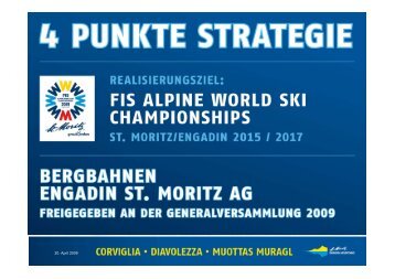 4 Punkte Strategie (PDF, 3.5MB) - Bergbahnen ENGADIN St. Moritz ...