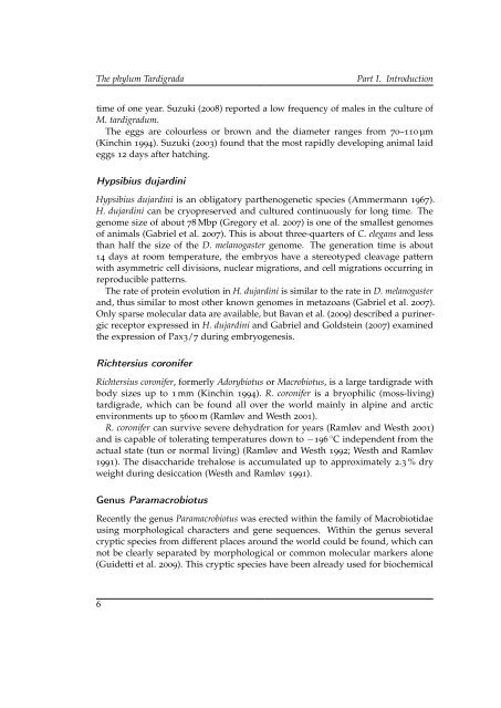 Making the most of phylogeny - OPUS - Universität Würzburg