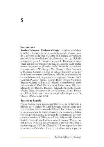 Storia dell'arte Einaudi Saarbrücken Saatchi & Saatchi - artleo.it
