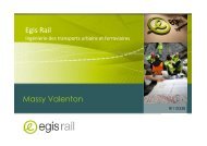 Résumé étude Egis (présentation) - Ligne Massy-Valenton secteur ...