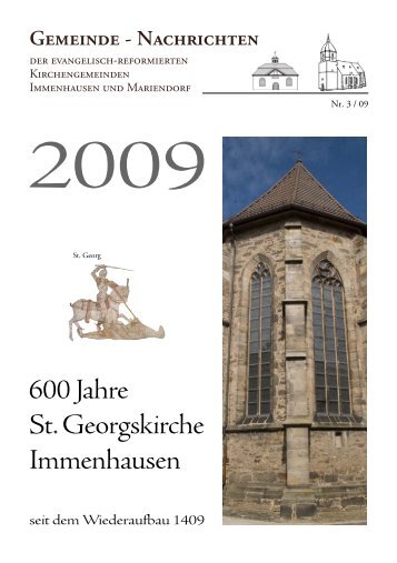 Gemeinde - Nachrichten - Ev. Kirchengemeinden Immenhausen ...