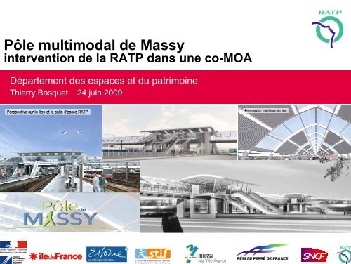 Pôle multimodal de Massy - Gare-ensemble