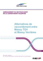 Etude Alternatives de racc direct - Ligne Massy-Valenton secteur ...