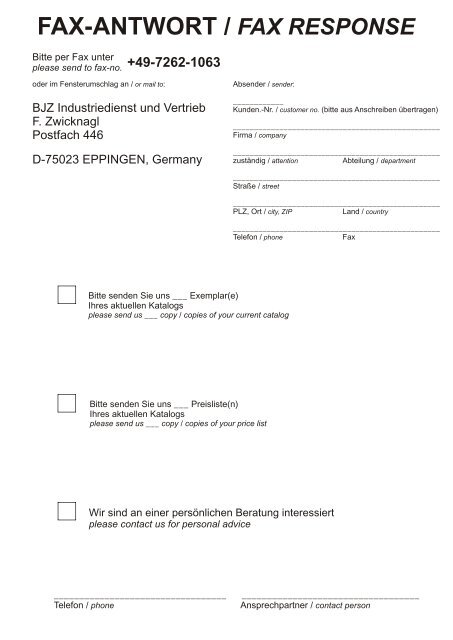AW & BVS Seite001 - BJZ Industriedienst und Vertrieb