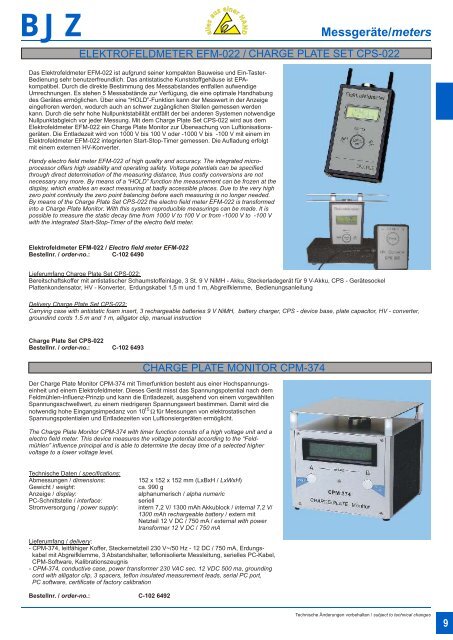 AW & BVS Seite001 - BJZ Industriedienst und Vertrieb