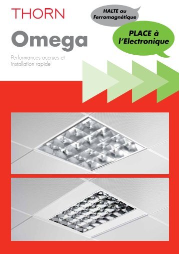 Brochure Omega T8 - THORN Lighting [Accueil]