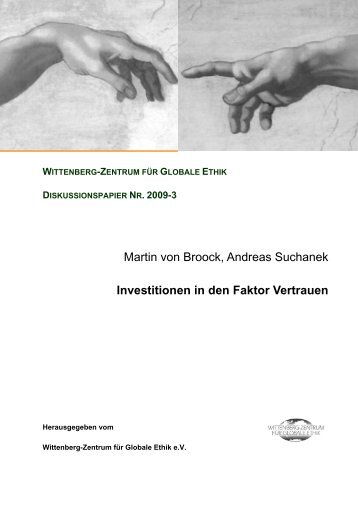 Martin von Broock, Andreas Suchanek Investitionen in den Faktor ...