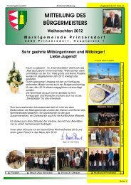 Mitteilung 4-2012 fertig\374 - Marktgemeinde Prinzersdorf