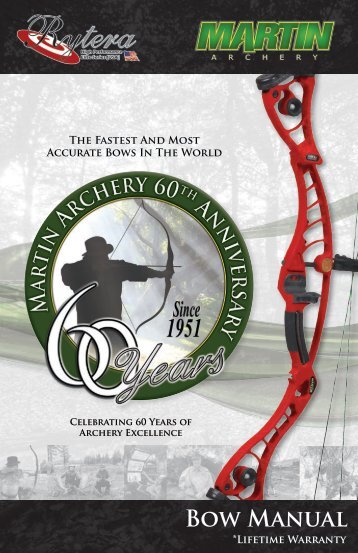 Bow Manual - Martin Archery