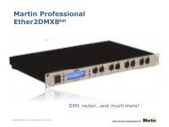 Martin DMX 5.3 Splitter, Martin Lighting