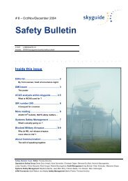 Skyguide Safety Bulletin no. 8