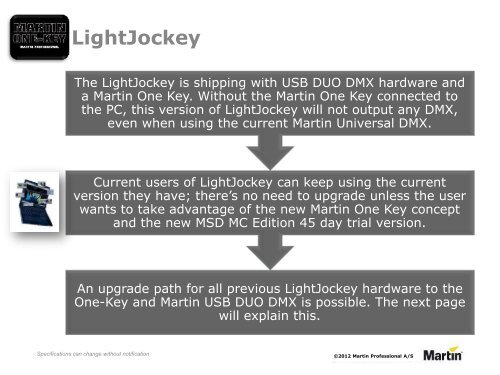 Martin One-Key Explained