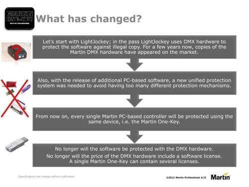 Martin One-Key Explained