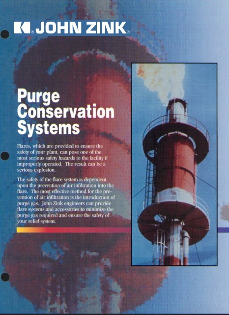 Purge reduction seals - John Zink Company