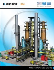 Global Thermal oxidation Solutions - John Zink Company