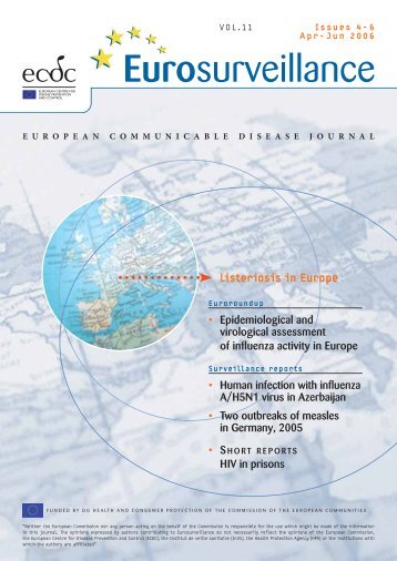 Listeriosis in Europe - Eurosurveillance