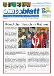 AMTSBLATT Nr. 1/2 vom 10.01.2013 - Ramstein-Miesenbach