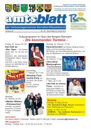 AMTSBLATT Nr. 4 vom 24.01.2013 - Ramstein-Miesenbach