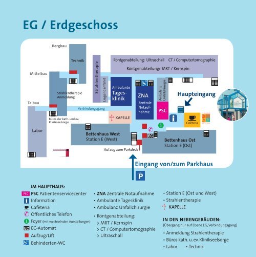 Gebäudeplan - St. Vincenz Krankenhaus Limburg