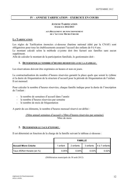 règlement de fonctionnement de la micro-crèche - Roquebrune-Cap ...