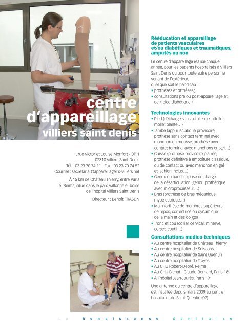 En savoir + - La Renaissance Sanitaire