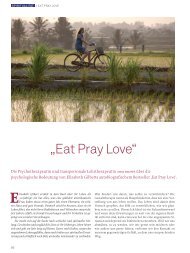 „Eat Pray Love“ - Anna Maurer