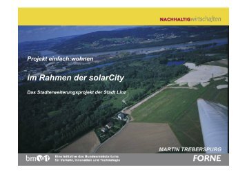 SolarCity Martin Treberspurg - NachhaltigWirtschaften.at