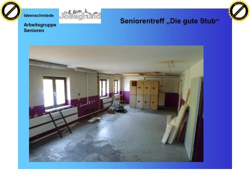 Ideenschmiede Jossgrund, Arbeitsgruppe Senioren