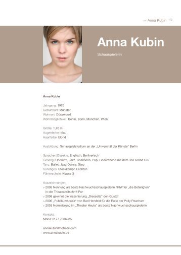 Anna Kubin