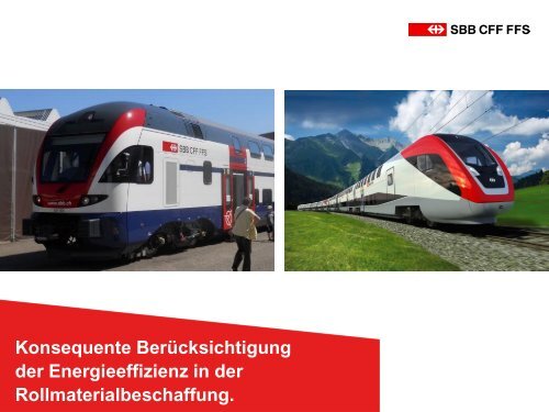 "Antriebe: Schienenverkehr", Präsentation von Markus Halder (SBB