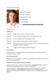 Prof. Dr. Markus Schwaninger Institute of ... - CellNetworks