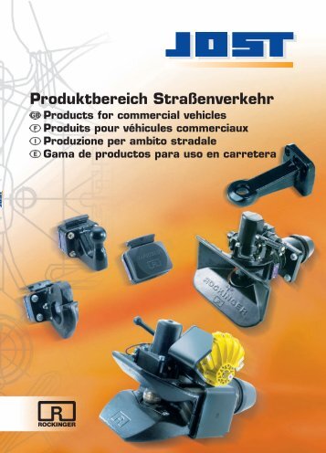 Produktbereich Straßenverkehr - Jost-Werke GmbH