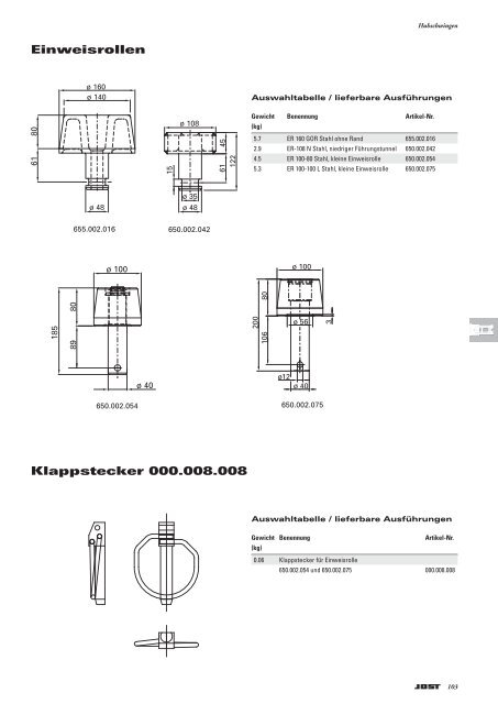 Produkte für Containertechnik und  ... - Jost-Werke GmbH