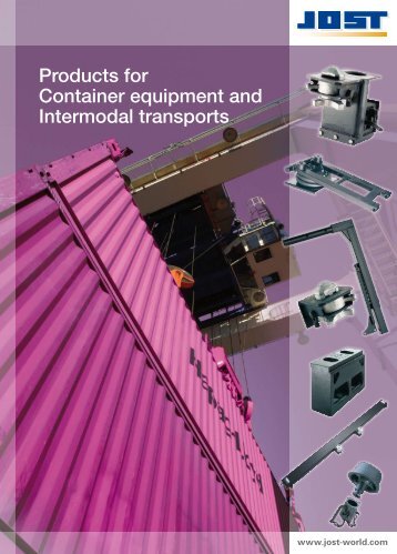 Products for Container equipment and ... - Jost-Werke GmbH