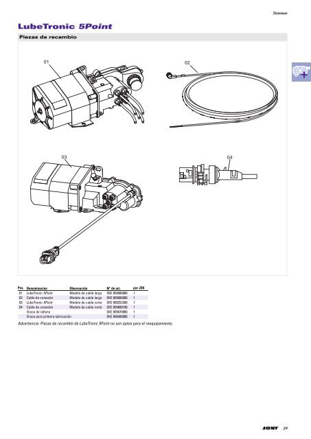 Productos para Cabezas tractoras ... - Jost-Werke GmbH