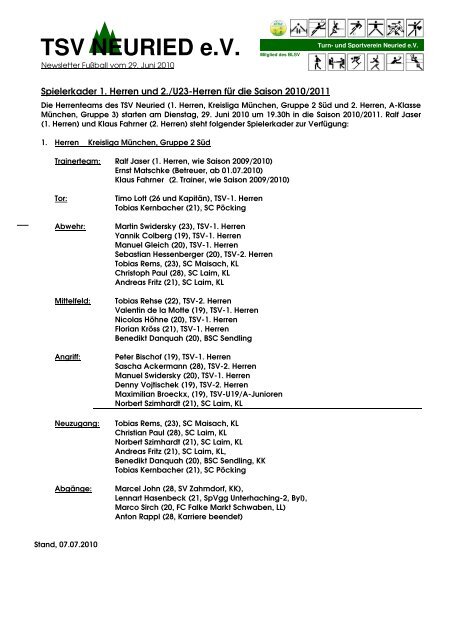 FSN-News-Kader-Herren-2010-2011-1 2 - TSV Neuried