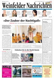 Weinfelder Nachrichten, 14.06.12 - Der Zauber der Nachtigall