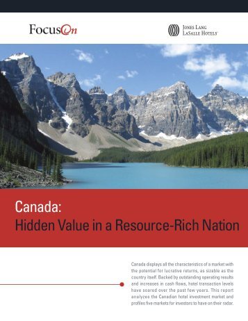 Canada: Hidden Value in a Resource-Rich Nation - Jones Lang ...