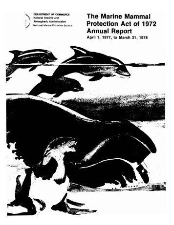 1977 - 1978 - National Marine Fisheries Service - NOAA