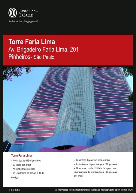 Torre Faria Lima - Jones Lang LaSalle