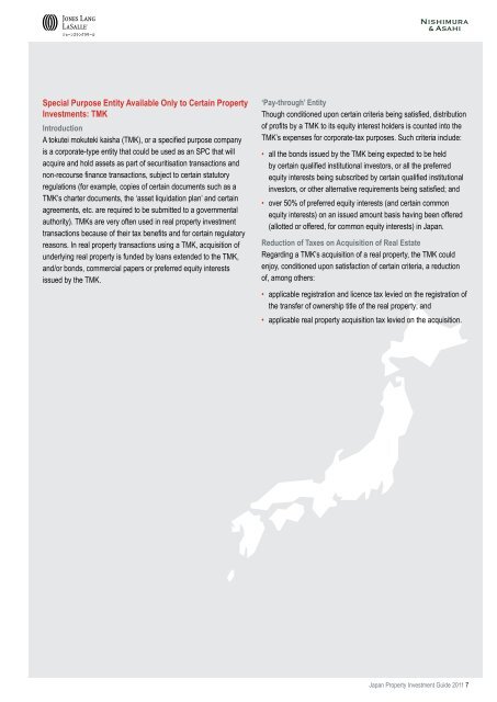 Japan Property Investment Guide - Jones Lang LaSalle