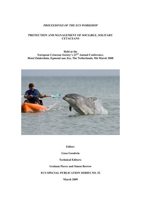 review of Solitary Dolphins in Ireland - Irish Whale and Dolphin Group
