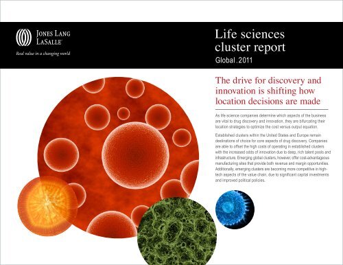 Global Life Sciences Cluster Report 2011 - Jones Lang LaSalle