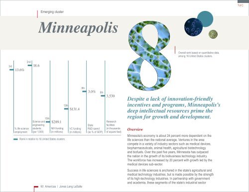 Global Life Sciences Cluster Report 2011 - Jones Lang LaSalle