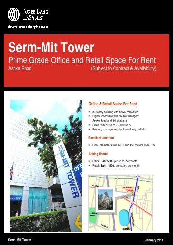 Serm-Mit Tower - Jones Lang LaSalle